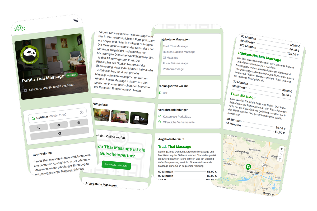 Nachher: Ein optimiertes, professionelles Profil