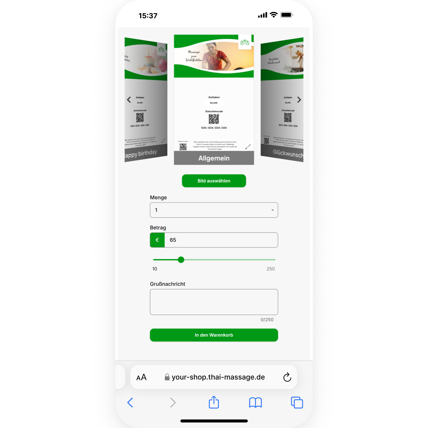 Verkaufsprozess mit Smartphone